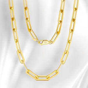 Collier pendentif de mode, bijoux fins, collier en argent 925, bijoux pour femmes, chaîne en argent sterling 925, croix en argent 14K - Product Image 1