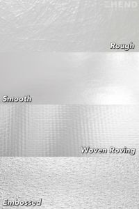 Panneau mural FRP en feuille de fibre de verre plate blanc mat rv feuilles murales intérieures grp - Product Image 4