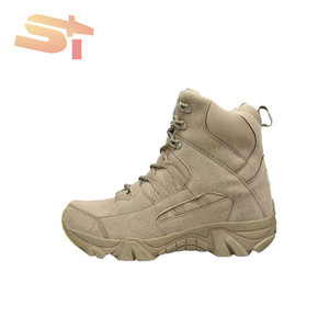 Zapatos de Exterior de PU con Cordones y Caña Alta SIKE para Hombre, Zapatos de Senderismo y Montañismo de Talla Grande, <span class=keywords><strong>Botas</strong></span> Tácticas - Product Image 1