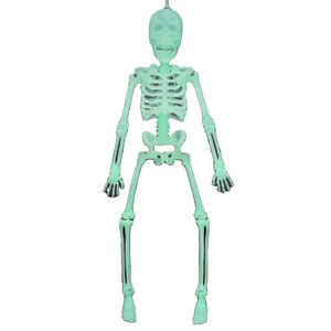 Déguisement réaliste corps entier, farce effrayante, articulations réglables, squelette humain, décoration d'Halloween - Product Image 1