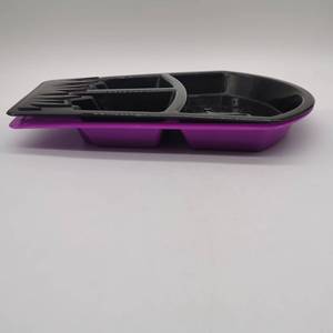 3 vano vassoio di plastica sigillo superiore produttore cucina residenziale uso ristorante vassoio cibo - Product Image 3