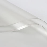 Papier d'emballage floral de luxe imprimé de qualité supérieure, papier de soie recyclable imprimé en couleur haut de gamme pour bouquets de fleurs