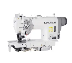 GC8728D Direct Drive Side Cutter And Over Edging Double Needle Lockstitch Sewing Machine