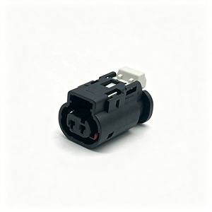 Connecteur de câblage automobile 2 broches, matériau de contact en cuivre, boîtier de faisceau de câblage électrique, modèle 10010337 - Product Image 2