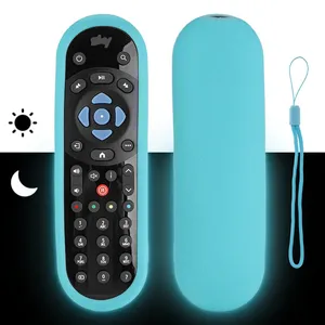 Custodia con <span class=keywords><strong>telecomando</strong></span> in Silicone con Sky Q <span class=keywords><strong>TV</strong></span> custodia protettiva antiurto con cordino - Product Image 2