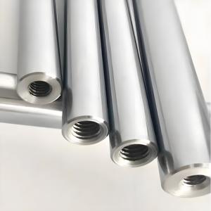 Chrome Plated Custom CNC Solid Shaft High Hardness Flexible Piston <b>Rods</b> Hydraulic Cylinder High Precision Tolerance CK45/1045 - Product Image 1