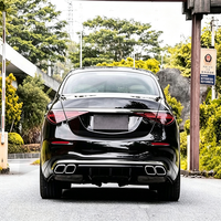 Pare-chocs avant et arrière, jupes latérales, diffuseur et tuyau d'échappement de haute qualité pour Mercedes-Benz Classe S W223, améliorations S63 S65