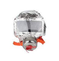 Capot d'évacuation d'urgence Masque anti-fumée Filtre d'incendie Appareil respiratoire d'auto-sauvetage pour usage personnel