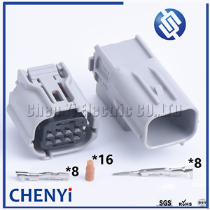 8 Pin ô tô nối 90980-12520 90980-12519 6189-1240 6188-0779 xe đảo ngược Radar cắm cảm biến đậu xe ổ cắm cho TOYOTA - Product Image 1
