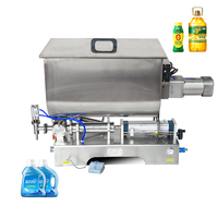 Machine de mélange, de chauffage et de remplissage pneumatique Henglet G1WG-U pour viande, légumes, soupes, garnitures et relishes