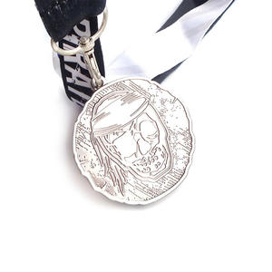 Medallas de combate deportivas de premio personalizadas y medallas de boxeo de cordón Medalla de baile a medida de gimnasia deportiva de 2 pulgadas con cinta - Product Image 2