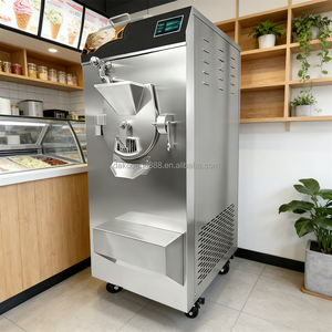 Máquina de Helado Duro Italiana Comercial con Congelador por Lotes y Pasteurizador DCH-38SP - Product Image 2