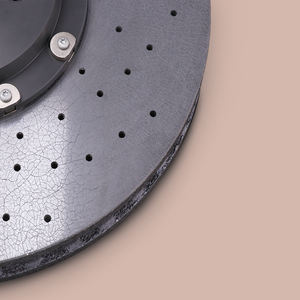 Disque de frein en céramique à longue fibre de carbone de vente chaude 420mm véritable étrier de frein AMG 6 Pot pour Mercedes Benz Porsche Bentley BMW - Product Image 3