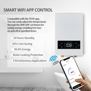 220-240V 5.5Kw funzione di App Wifi intelligente intelligente riscaldamento rapido istantaneo scaldabagno senza serbatoio per vasca da bagno doccia - Product Image 4