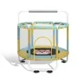 Grand trampoline rectangulaire en acier pour enfants et adultes, pour l'intérieur et l'extérieur, pour une utilisation à domicile - Product Image 4