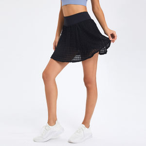 Sommers port Kurzer Rock Damen Kordel zug <span class=keywords><strong>2</strong></span> in 1 Golf Tennis rock Quick Dry Fitness Gym Sportswear Custom Mini Falten rock - Product Image 6