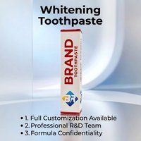 Dentifrice blanchissant à base de plantes, formule chimique, fabrication OEM/ODM, marque privée, pour adultes, soins bucco-dentaires, usage domestique en gros, par une usine capable de R&D