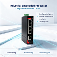 Switch Ethernet industriel non géré 16 ports pour rail DIN, Fast Ethernet 10/100Base-T, robuste en métal sans ventilateur IP30, pour usine