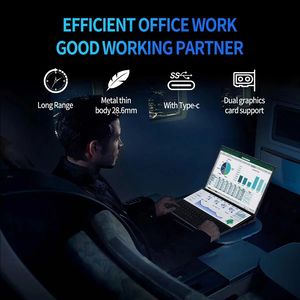 Portátil Empresarial de 16 Pulgadas con Intel Core I7-9750H, Alta Gama en RAM, Alto Rendimiento, Bajo Precio, Portátil Personal para el Hogar - Product Image 4