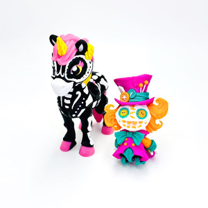 Combo de Muñecas de Terror de Halloween OEM, Juguete de Dibujos Animados de Plástico Ecológico, Adorno Decorativo para Niños de 5 a 14 Años - Product Image 6