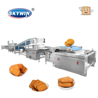 Machines de fabrication de biscuits entièrement automatiques pour les petites entreprises