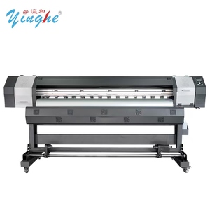 Imprimante grand Format haute vitesse 1.8m Yinghe avec tête d'impression XP600 peut imprimer un autocollant de voiture bannière flexible Film Pvc Vision à sens unique - Product Image 2