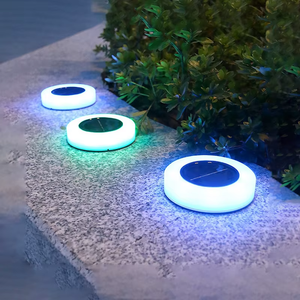 Đèn <span class=keywords><strong>LED</strong></span> bảng điều khiển năng lượng mặt trời mới, đèn chống nước nhỏ, chiếu sáng cảnh quan sân ngoài trời, đèn chôn - Product Image 3