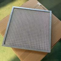 Filter Udara Pra-Penapis Logam Stainless Steel 304 yang Dapat Dicuci, Filter Utama yang Dapat Digunakan Kembali untuk Penyaringan Debu dan Lemak