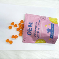Gummies Probiotiques à l'Ananas OEM ODM Bacillus Coagulans SNZ1989 Complément Alimentaire Bien-être Féminin 60 Gummies 180g