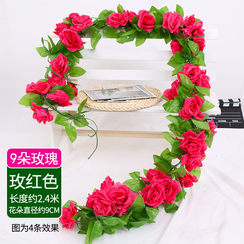 9 roses - 2 paquets