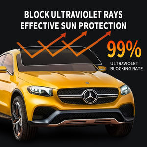 Protection thermique ultime, film teinté pour <span class=keywords><strong>voiture</strong></span> en PET, protection UV, 90%~100% de rejet solaire et UV |   Film pour pare-brise et vitres latérales - Product Image 3