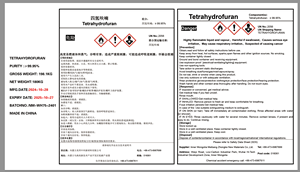 MBCT THF (C4H8O) Kelas Standar Kemurnian Tinggi 99,85% Cairan Transparan Pelarut Unggulan Dalam Kemasan Tangki ISO Besar - Product Image 3
