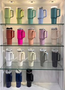 Tumbler for Car Use 40oz Stainless Steel With <b>Straw</b> Lid and Handle Vacuum Insulated Travel Mug for Daily Commute - Product Image 3
