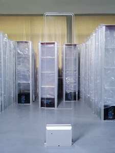 OEM и ODM магазин одежды EAS сигнализация 8,2 mhz RF штрих-код системы безопасности EAS Противоугонная напольная система - Product Image 5