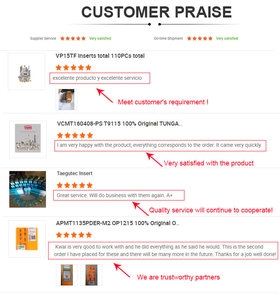 CNMG160608-HM NC3020 จีนผลิตทังสเตนคาร์ไบด์เครื่อง Cnc เครื่องกลึงเครื่องมือกลึงสแตนเลส - Product Image 4