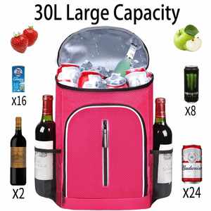 Portable Waterproof Lunch Backpack for Work Travel <b>Beach</b> Camping Hiking Insulated Leakproof Cooler <b>Bag</b> - Product Image 6