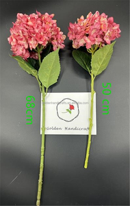 QSLH-VF003 <span class=keywords><strong>2022</strong></span> Venta al por Mayor de Flores de Hortensia Artificiales Multicolores, Cabezas Grandes de Seda, para Decoración de Bodas - Product Image 6