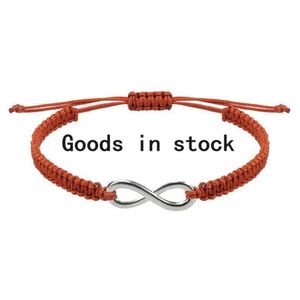 Wholesale <b>Infinity</b> Symbol Adjustable Chinese Knot String <b>Bracelet</b> Lucky Color Rope <b>Infinity</b> Charm <b>Bracelet</b> Novelty Gifts - Product Image 2