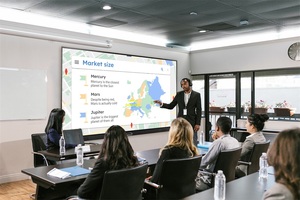 85-inch siêu rõ ràng 4K màn hình cảm ứng máy tính bảng cho giảng dạy đa phương tiện và hội nghị truyền hình tương tác bảng trắng thông minh - Product Image 4