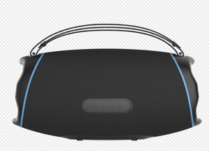 Dispositivos de tecnología de etiqueta privada personalizados listos para enviar altavoces portátiles LED con mango activado por sonido de iluminación RGB-sin marca - Product Image 6