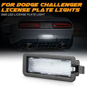 2Pcs Error Free Car LED lampade con targa per Dodge Charger Challenger Ram 1500 Chrysler 300 <span class=keywords><strong>Jeep</strong></span> <span class=keywords><strong>Compass</strong></span> - Product Image 2