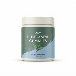 Proveedor de Etiqueta Privada al por Mayor de Gomitas de L-Teanina OEM ODM 200mg 60 Unidades - Product Image 1