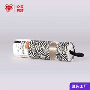 กล่องกระดาษสำหรับต่อผมกล่องกระดาษบรรจุภัณฑ์แบบพับได้พร้อมหน้าต่างพีวีซี - Product Image 5