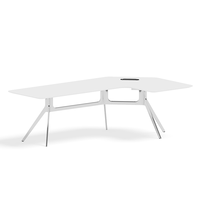 Bureau de direction en acier inoxydable en forme de L, blanc, ergonomique, avec chaise, mobilier de bureau moderne de luxe