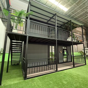 Sang Trọng Hiện Đại 2/3/5 Phòng Ngủ Đúc Sẵn Container Nhà Cho Bán Có Thể Gập Lại Có Thể Gập Lại Di Động Nhà - Product Image 1