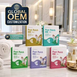 5er-Duft-Vielfalt Fußpflaster Bambusessig Turmalin Chitosan Entgiftung Entspannung OEM ODM Eigenmarke CE Schlaf Wellness - Product Image 1