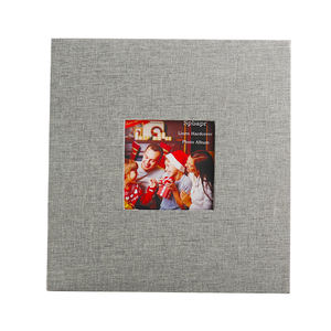 <span class=keywords><strong>Album</strong></span> <span class=keywords><strong>Photo</strong></span> créatif en lin, Pages intérieures vierges, Albums <span class=keywords><strong>Photo</strong></span> de scrapbooking Diy - Product Image 2