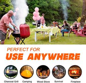 Encendedor de Fuego de Algodón de Emergencia, <span class=keywords><strong>Precio</strong></span> de Fábrica, Kit de Supervivencia para Campamento al Aire Libre, Encendedores de Fuego Naturales - Product Image 5