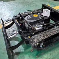 Vente en gros de tondeuse à gazon robotisée automatique et souffleuse à neige de qualité industrielle, personnalisée, avec moteur 190cc et pelle à neige
