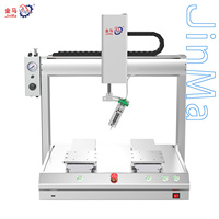 Pompe motorisée de 0,01 ml, distributeur de seringue rotatif à 3 axes avec machine de distribution automatique de haute précision pour le collage industriel